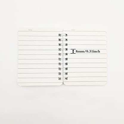12 PCS Cute Notes Mini Notebook, A7 Diary Writing Subject Memo Book Planner with Lined Paper for Travelers, Class and Office, Floral Patterns Portable Pocket Journal Steno Memo Notebook, 12 Patterns