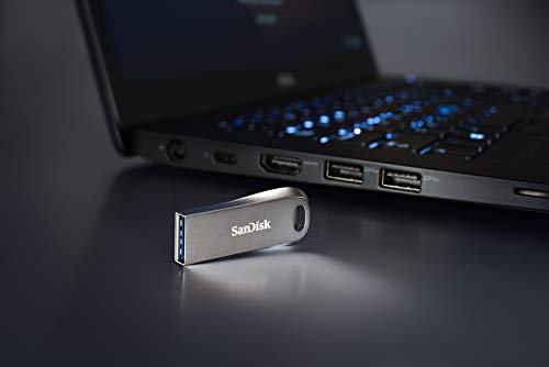 SanDisk 128GB 2-Pack Ultra Luxe USB 3.1 Gen 1 Flash Drive (2x128GB)- SDCZ74-128G-G46 - size: 128GB (2-Pack), style: Up to 150 MB/s