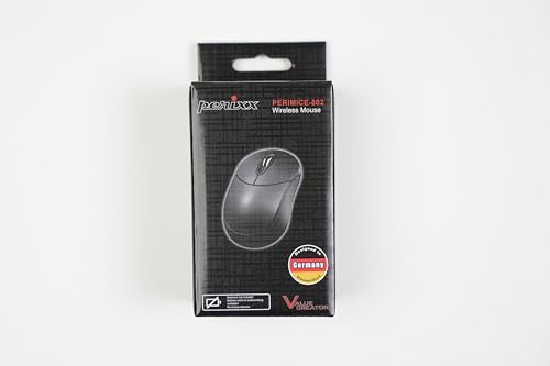 Perixx PERIMICE-802 Wireless Bluetooth Mouse - Portable Design - Compatible with Windows, iOS, and Android PC, Laptop, Tablet, and Smartphone - Graphite Gray (12177) - color: Graphite, size: Pack of 1