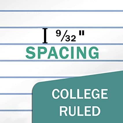 Rosmonde 576 Pack (Pallet) Loose Leaf Paper Bulk, 86400 Sheets, College Ruled, Pallet of Filler Paper, 150 Sheets/Pack, 8 x 10.5",3 Hole Punched, 56 Gsm Thick Paper, School & Office, 4-7 Days Transit - color: College Ruled, size: Express Pallet (86K Sheet