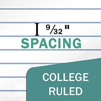 Rosmonde 576 Pack (Pallet) Loose Leaf Paper Bulk, 86400 Sheets, College Ruled, Pallet of Filler Paper, 150 Sheets/Pack, 8 x 10.5",3 Hole Punched, 56 Gsm Thick Paper, School & Office, 4-7 Days Transit - color: College Ruled, size: Express Pallet (86K Sheet