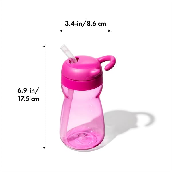 OXO Tot Adventure Water Bottle Pink - color: Pink, size: 12 Ounces
