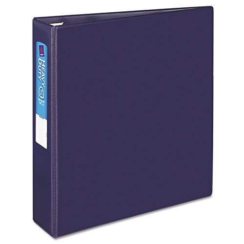 Avery Heavy-Duty Binder with 2-Inch One Touch EZD Ring, Navy Blue (79822) - color: Navy Blue, size: 2"