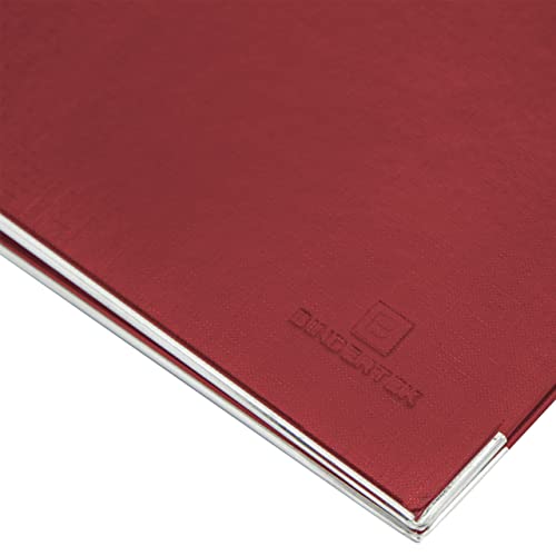 3-Ring Premium Binder - Brick Red, 3" Spine, by Bindertek | 525 Sheet Capacity, 2" D-Rings, Linen-Textured Covers, Steel Reinforced Edges, Spine Label Included - color: Brick Red, size: 3" Spine