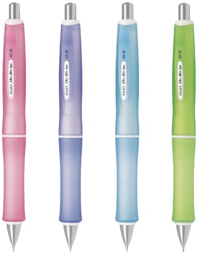 Pilot Dr. Grip G-Spec Frost Color Shaker Mechanical Pencil - 0.5 mm, Frost Soft Blue Body (HDGS-60R-RSL) - color: Soft Blue