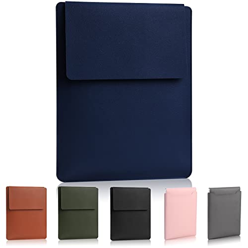13.3-14" Laptop Sleeve, Blue, Compatible with Laptops 13.3"-14", Protects from Scratches, Water Damage, Multi-Functional Mouse Pad - color: blue