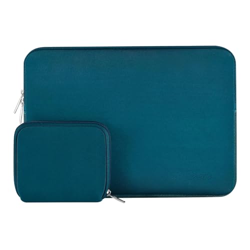 MOSISO Laptop Case 13 inch, 13 inch Laptop Sleeve Bag Compatible with MacBook Neo/Air M5 M4 M3 M2 M1 2026-2018 / Pro M2 M1 2026-2016, Neoprene Computer Sleeve Bag with Small Case, Deep Teal - color: Deep Teal, size: 13 inch