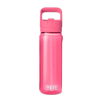 YETI Yonder 750 ml/25 oz Water Bottle with Yonder Straw Cap, Tropical Pink - color: Tropical Pink, size: 25 Ounces