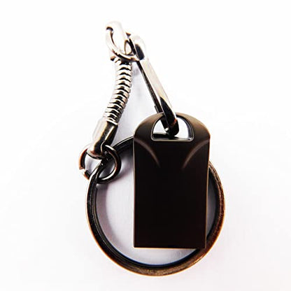 Super Mini USB Flash Drives Memory Sticks Thumb Drive Pen-Stick with Waterproof Dustproof Shockproof (Black 4GB) - color: Black 4GB