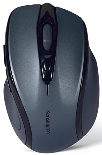 Kensington Pro Fit Mid-Size Wireless Mouse, Graphite Gray (K72423AM) - color: Graphite Gray