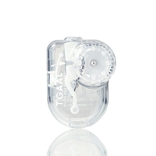 KUTSUWA Hi LiNE T'GAAL Angle Adjustable Pencil Sharpener (RS028CL) | Clear, 1 ea. - color: Clear