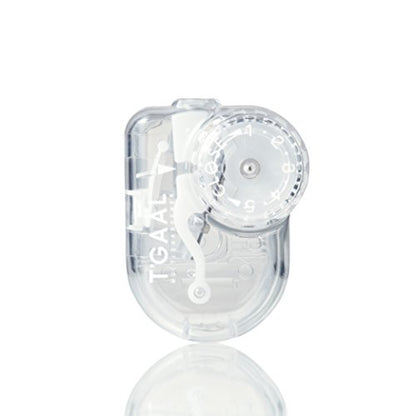 KUTSUWA Hi LiNE T'GAAL Angle Adjustable Pencil Sharpener (RS028CL) | Clear, 1 ea. - color: Clear