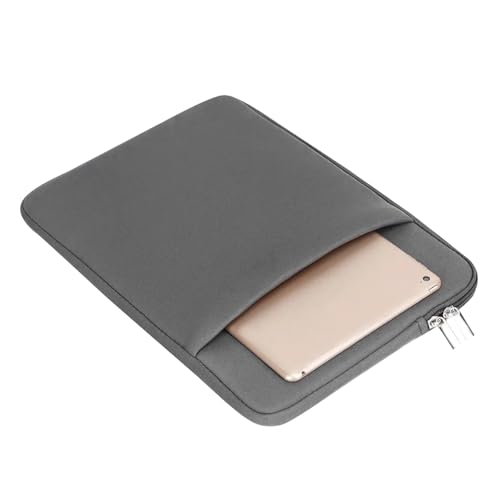 laptopCase - laptopShoulder Sleeve, Waterproof Laptops Tote | Multifunctional Computer Storage Organizer, Zipper Tablet Holder, laptopProtective Bag with Extra Pocket - color: Gray