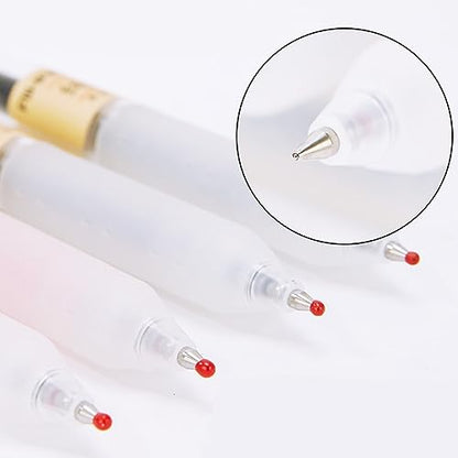 Gel Pens 0.5mm, 12 Pcs, Retractable Pen, Black 0.5 Fine Point | Style of Japanese Gel Pen, Retractable Gel Pens for Asian Korean Japan Office School Supplies