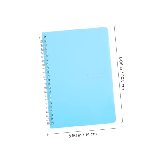 CAXUSD Spiral Notebook Wide Ruled College Planner Paper Notebook for School Multi Subject Journaling