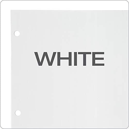 Oxford Binder Dividers for 3 Ring Binders, 10 Pack, 8-Tab Dividers, Write On Tabs, White Paper, 80 Total - size: 8-Tab, 10 Sets