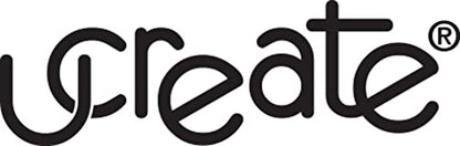 UCREATE Disc Bound Sketch Book Heavyweight, 9'' x 12'', Silver 50 Sheets - style: Silver; 9" x 12"