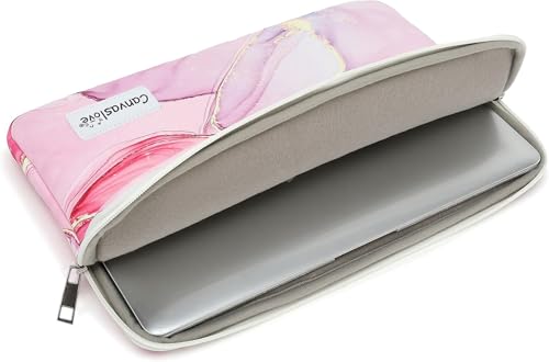 Pink Marble Laptop Sleeve Case Bag with Pocket for MacBook Pro 14 inch,Surface Laptop 14.4 inch and HP Lenovo Dell ASUS Acer 14 inch Laptop - color: Pink Marble, size: 14 inch