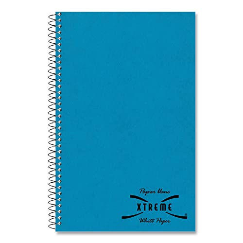 Rediform National Single-Subject Wirebound Notebooks, Medium/College Rule, Blue Kolor Kraft Front Cover, (80) 9.5 x 6 Sheets - size: 9.5 x 6 inches