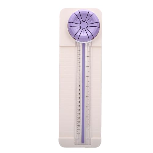 Hilitand Portable 6 in 1 Paper Cutter for Various Crafts, Versatile Trimmer for 22cm Wide Paper, Compact Cutting Tool for Classroom Settings
