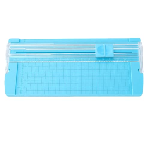 Alomejor Portable Mini Paper Trimmer for Crafting, Lightweight and Durable Paper Cutter for Scrapbooking, Perfect for Home Office Use, Size Approx. 19.3x8.5cm