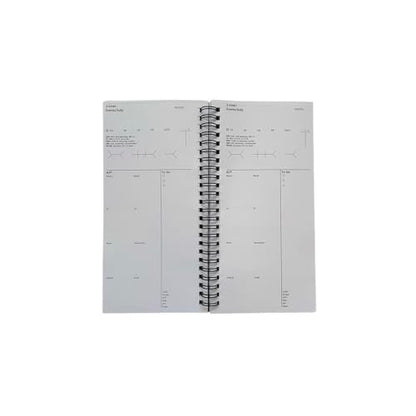 ICU Tall Notebook 2-Pack – Intensive Care Unit Rounding Templates for Medical Students, ICU Residents, NP, PA