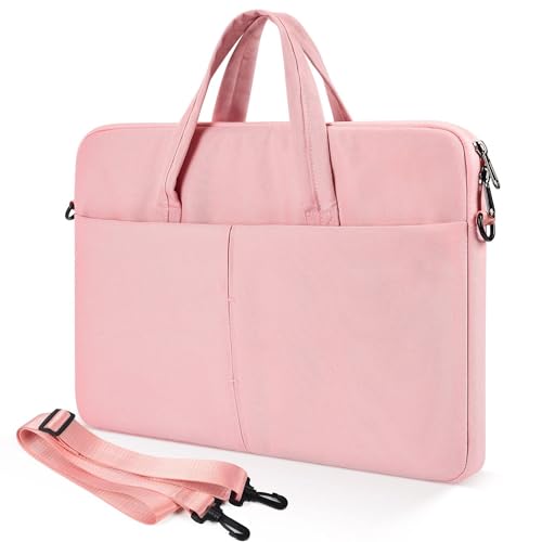 14 Inch Laptop Case Sleeve for HP Chromebook14/ Stream, Lenovo IdeaPad Flex 5, MacBook Air 15.3 M5, 13.5 Inch Surface Laptop 7/6 Carrying Bag, Pink - color: Pink, size: 13.3-15 Inch