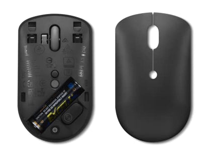 Lenovo 400 USB-C Compact Wireless Mouse, Black - color: Black