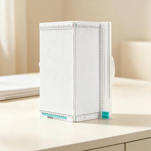 Paper Cutter Portable Foldable Paper Cutter Cm Inch Scale Scrapbooking Trimmer