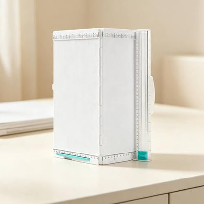 Paper Cutter Portable Foldable Paper Cutter Cm Inch Scale Scrapbooking Trimmer