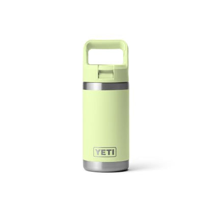 YETI Rambler Jr. 12 oz Kids Bottle, with Straw Cap - color: Grasshopper