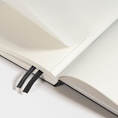 LEUCHTTURM1917 - Notebook Hardcover Medium A5-251 Numbered Pages for Writing and Journaling (Powder, Plain) - color: Powder, style: Plain