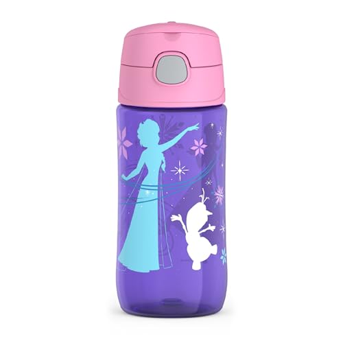 THERMOS FUNTAINER 16 Ounce Plastic Hydration Bottle with Spout, Frozen 2 - color: Frozen 2