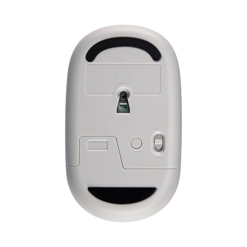 Acer Computer Mouse Wireless, 2.4G Slim USB Wireless Mice with USB-A Receiver, 1600 DPI Optical, Laptop Mouse with Plug and Play for Right/Left Handed Users (for Chromebooks, Windows PC & Mac) White - style: Bubble mouse, white