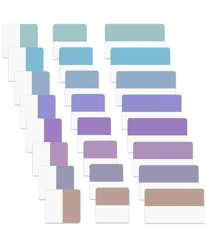Mr. Pen- Sticky Index Tabs, 360 Pcs, Pastel Sticky Tabs for Notebooks | Page Markers, Page Tabs for Binders, Page Tabs Sticky Tabs for Books, Notebook Tabs, Book Sticky Tabs for Notebooks - color: Morandi, size: 1.8" × 1", 1" × 1", 360 pcs