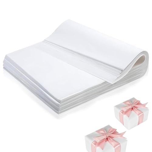 18”x 24”Kraft Paper Sheets Bulk White Paper, Large Craft Paper for Arts, Drawing, DIY Projects, White Wrapping for Gift Shipping Packaging 200 Sheets - color: white, size: 18 x 24 inches