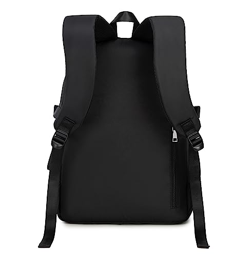 Acmebon Girl Roomy Fashion Laptop Backpack Set Casual Daypack Set for Women Black - color: Black