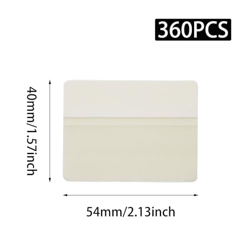 Pine & Linen 360Pieces Writable Sticky Tabs, Clear Page Marker Flags Repositionable Book Tabs, Pop up Page Flags for Notebooks/Binders(Large) - size: Large, style: 360pcs