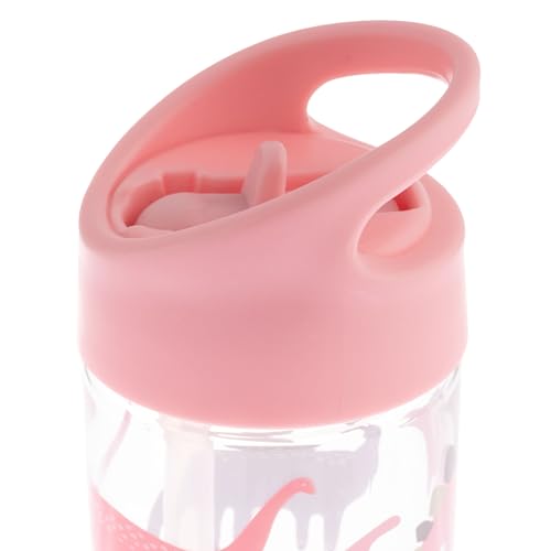Stephen Joseph, Kids Flip Top Water Bottle, 10 oz Tritan BPA Free, Water Bottle for Girls & Boys, Back to School Flip Top Bottle, Pink Dino - color: Pink Dino