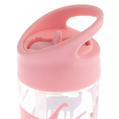 Stephen Joseph, Kids Flip Top Water Bottle, 10 oz Tritan BPA Free, Water Bottle for Girls & Boys, Back to School Flip Top Bottle, Pink Dino - color: Pink Dino