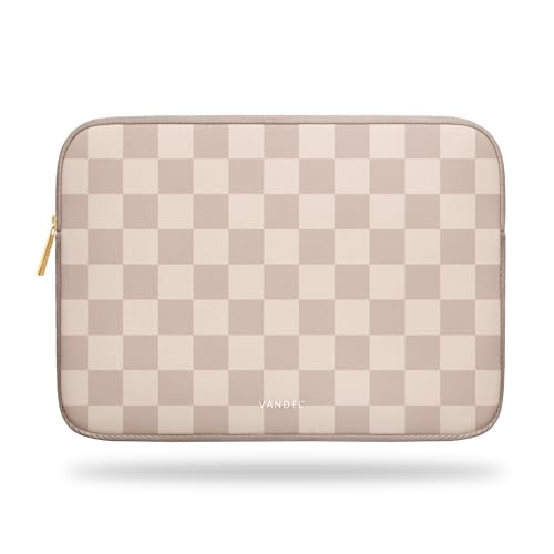Vandel Slim & Protective Laptop Sleeve for 14 Inch Laptops. for MacBook Pro 14, HP 14” Laptops, Dell XPS 14, 14” Chromebooks, HP Stream, Dell Latitude, Lenovo IdeaPad - color: a. Neutral Checker, size: 14 Inch