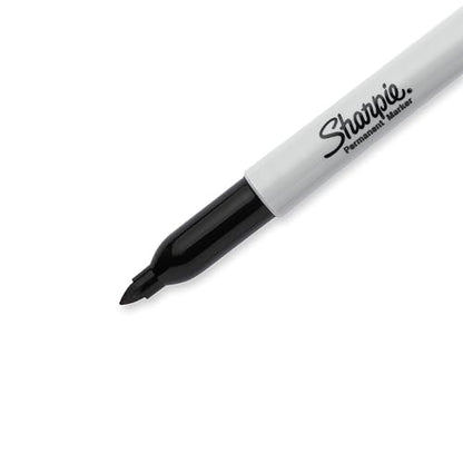 Sharpie Extreme Permanent Markers, Fine Point, Black, 12 Count - Fade Resistant - size: 1 Count (Pack of 12)