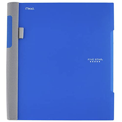 Five Star Advance Spiral Notebook, 1 Subject, College Ruled Paper, 100 Sheets, 11" x 8-1/2", Blue (72886) - color: Blue