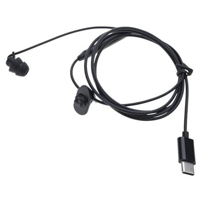 USB Type-C Single-Sided in-line Headset with Microphone, Suitable for Mobile Phones and Computers, Designed for Driving