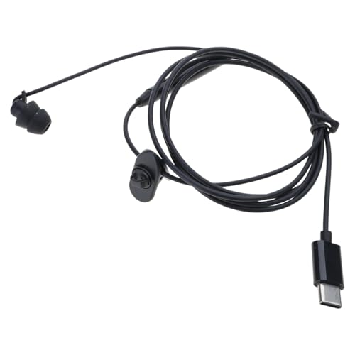 USB Type-C Single-Sided in-line Headset with Microphone, Suitable for Mobile Phones and Computers, Designed for Driving
