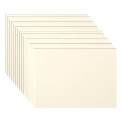 Guakicae 100 Sheets Cream Cardstock 8.5 x 11 Certificate Paper, 300gsm/110lb Off White Paper Card Stock for Invitations, Thank You Cards, DIY Card Making, Menus - color: Cream, size: 8.5x11-100pcs
