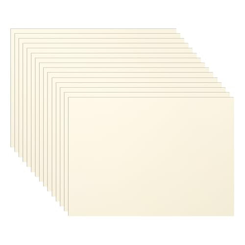 Guakicae 24 Sheets Cream Cardstock 8.5 x 11 Craft Paper, 300gsm/110lb Heavyweight Paper Card Stock for Cards Making, Invitations, Business Cards, Birthday - color: Cream, size: 8.5x11-24pcs