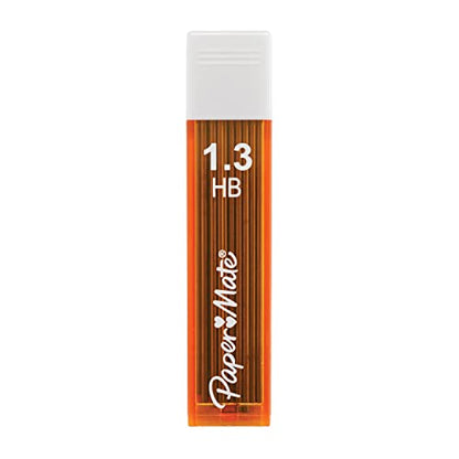 Paper Mate Handwriting Triangular Mechanical Pencil Set with Lead & Eraser Refills, 1.3mm, School Supplies, Office Supplies, Sketching Pencils, Drafting Pencil, Fun Barrel Colors, 8 Count (Pack of 2) - size: 10 count