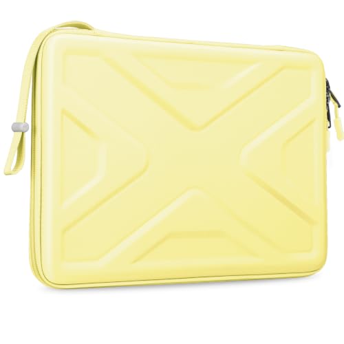 SITHON Hard Shell Laptop Sleeve for 13-inch MacBook Neo A18 Pro A3404 2026 | 13-inch New MacBook Air M5/A3449 (2026) M4 M3 M2 M1, 14-inch MacBook Pro M5 Pro/Max (2026) A3426 A3427 A3434 M4/M3/M2/M1 - color: Citrus, size: 13-14 inch for Macbook