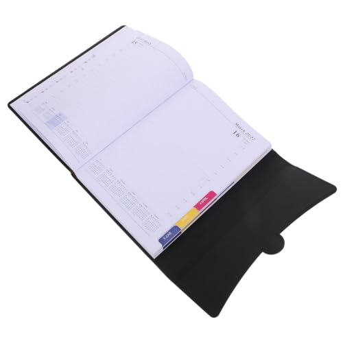 DOITOOL 2027 Business Daily Organizer A5 Planner with Multi-purpose Layout and Comprehensive Daily Planning, Faux Leather Cover Notebook for Students and Professionals in School or Office